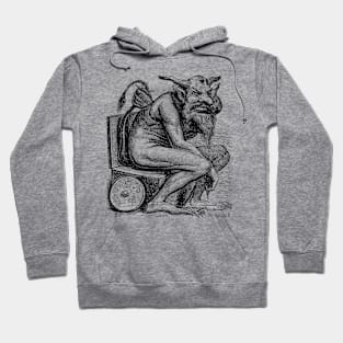 Belphegor Demon on a Toilet Hoodie